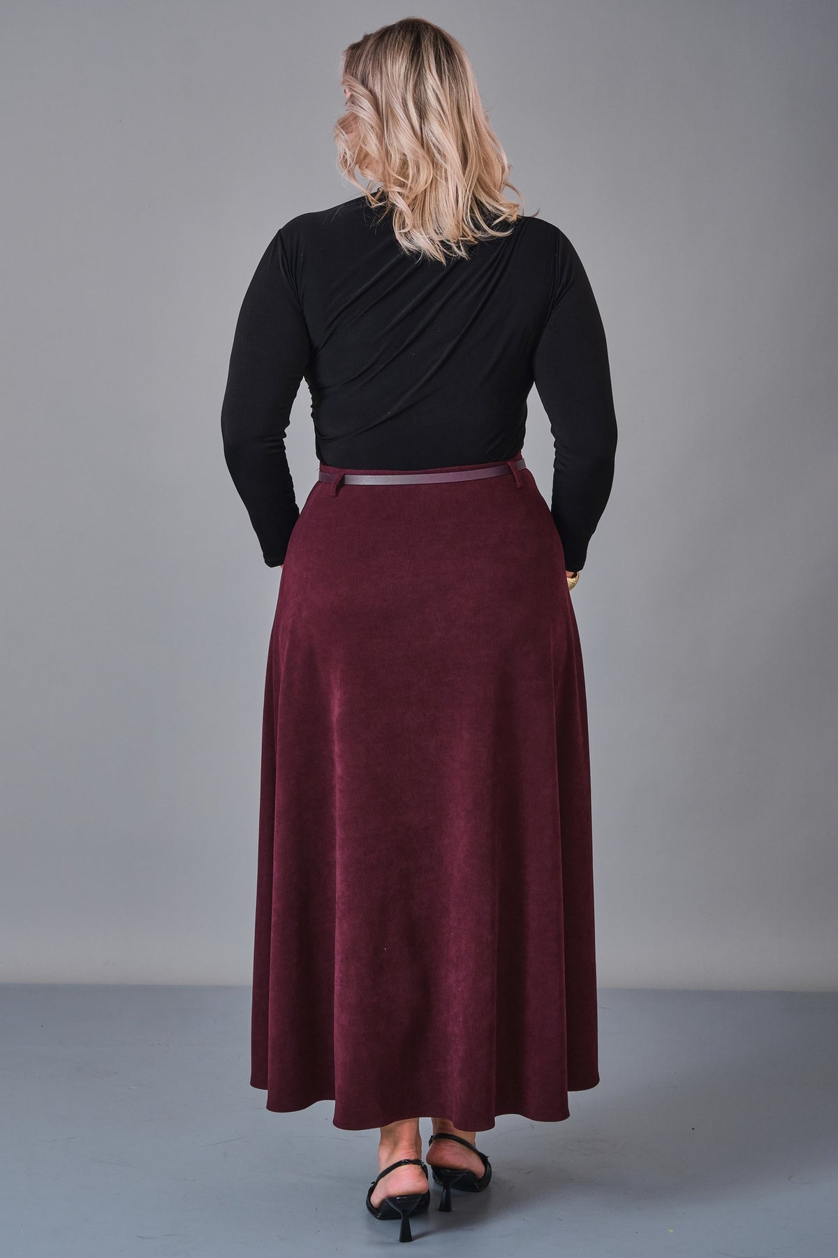 Elitline - Plus Size Skirt (ELT27K2-04-4020) - 8690200244032