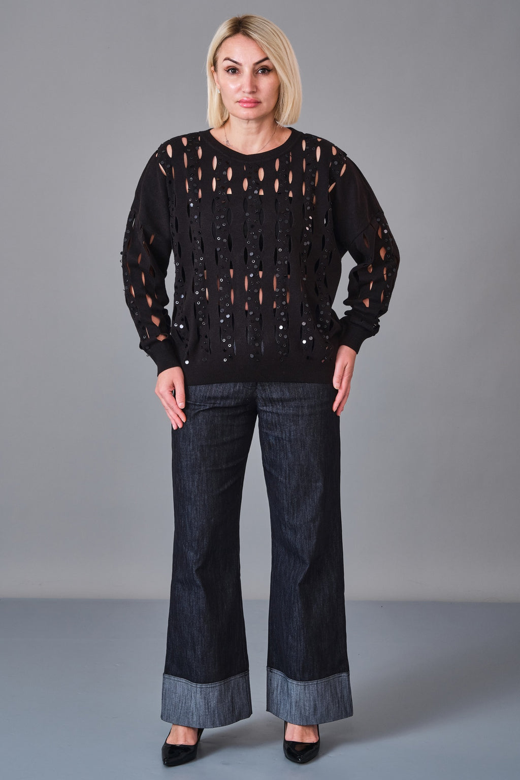 Vedi - Regular Size Blouse (VED27K8021) - 8690200244384