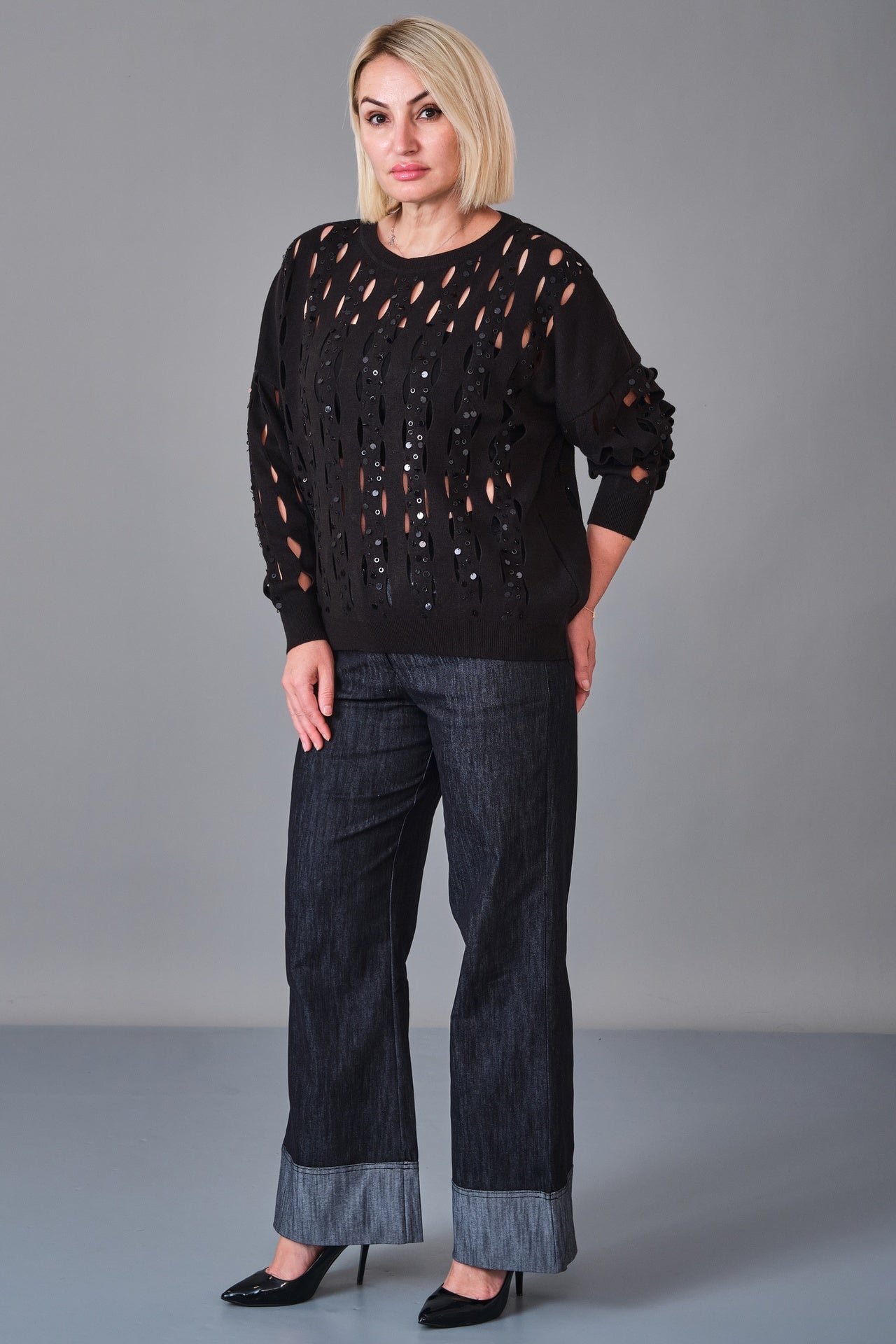 Vedi - Regular Size Blouse (VED27K8021) - 8690200244384