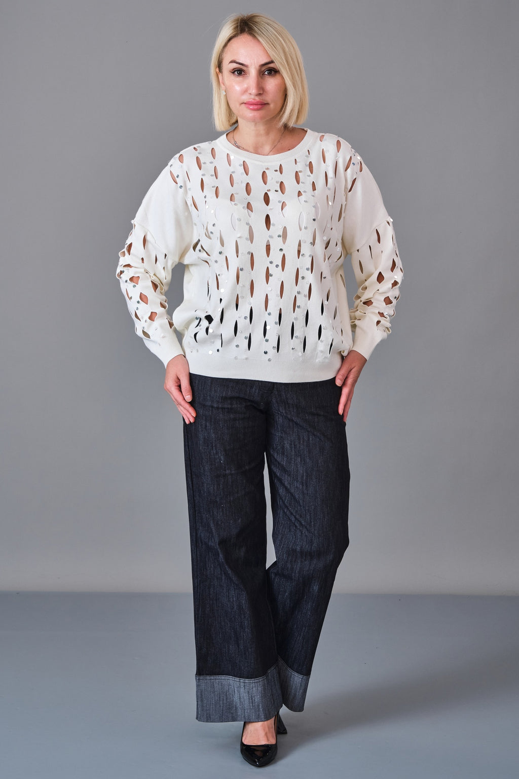Vedi - Regular Size Blouse (VED27K8021) - 8690200244391