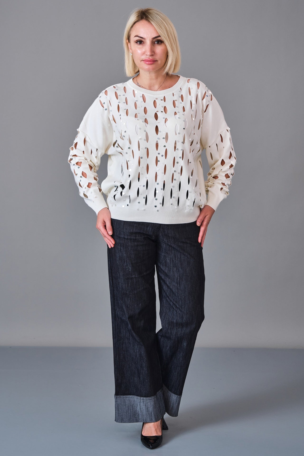 Vedi - Regular Size Blouse (VED27K8021) - 8690200244391