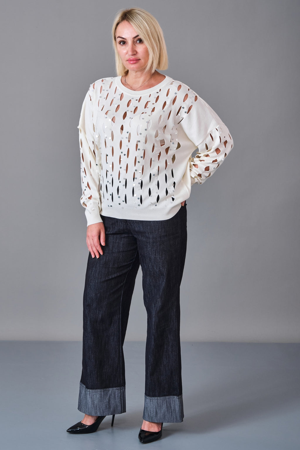 Vedi - Regular Size Blouse (VED27K8021) - 8690200244391