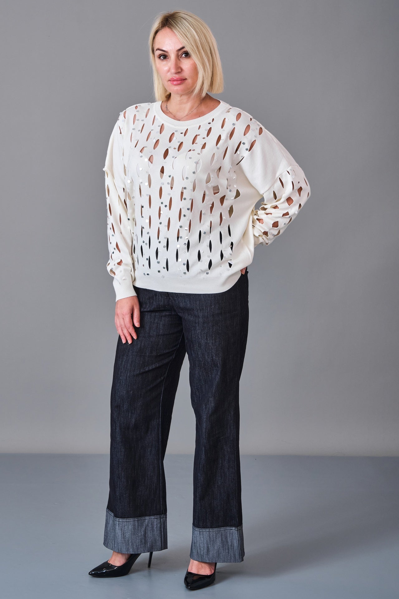 Vedi - Regular Size Blouse (VED27K8021) - 8690200244391