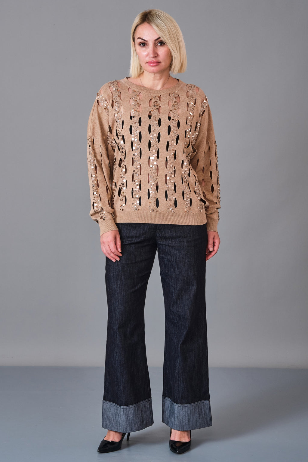 Vedi - Regular Size Blouse (VED27K8021) - 8690200244407