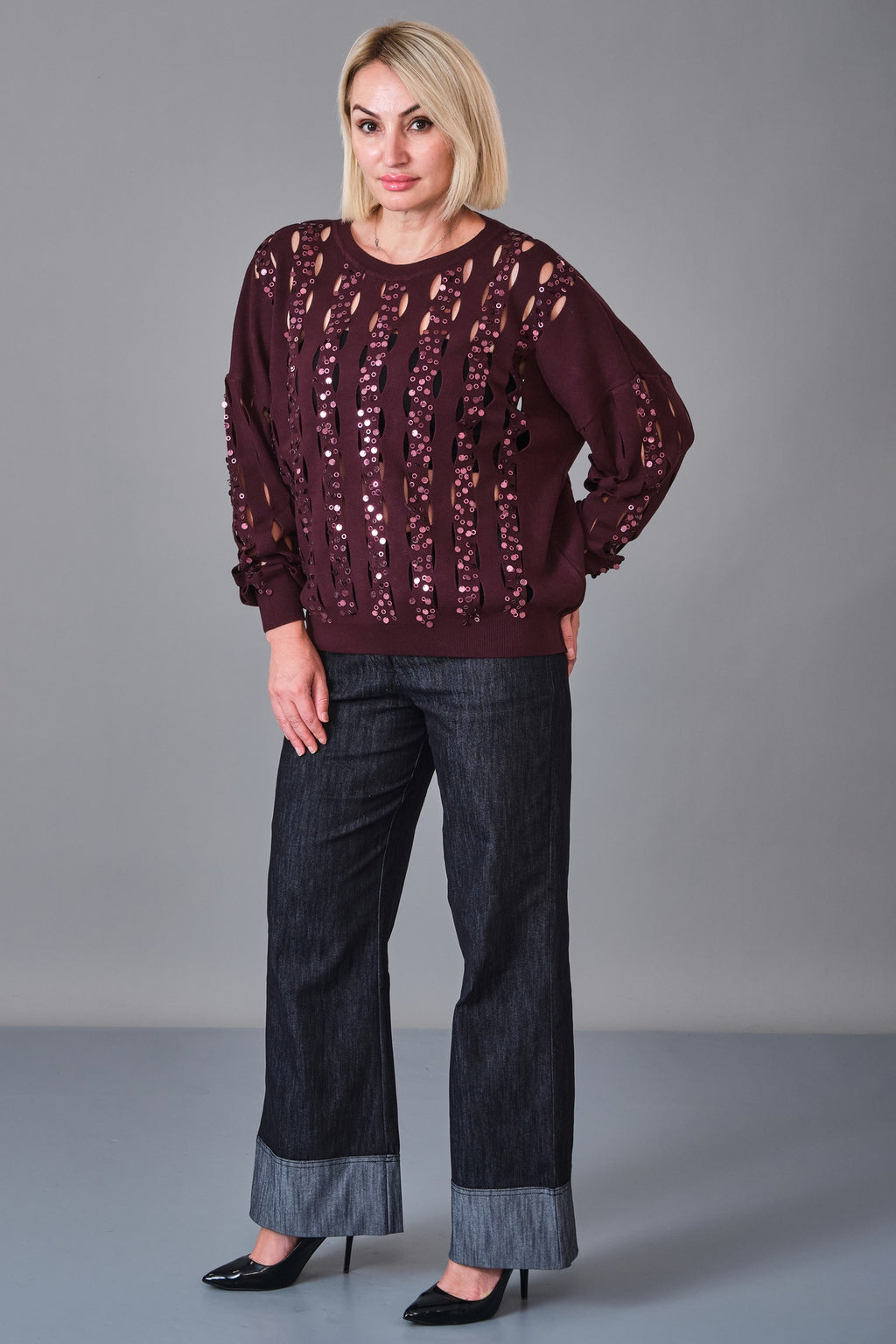 Vedi - Regular Size Blouse (VED27K8021) - 8690200244414
