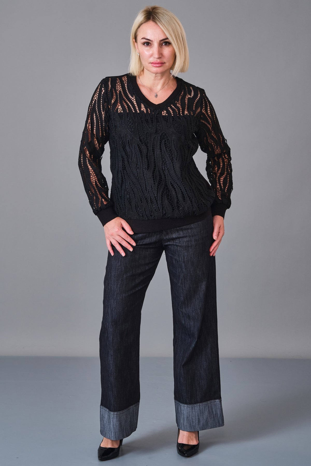 Vedi - Regular Size Blouse (VED27K8067) - 8690200244445