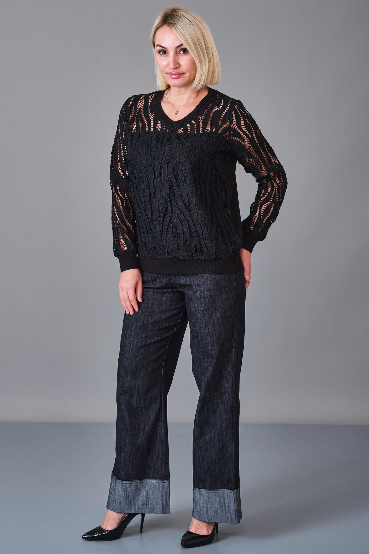 Vedi - Regular Size Blouse (VED27K8067) - 8690200244445