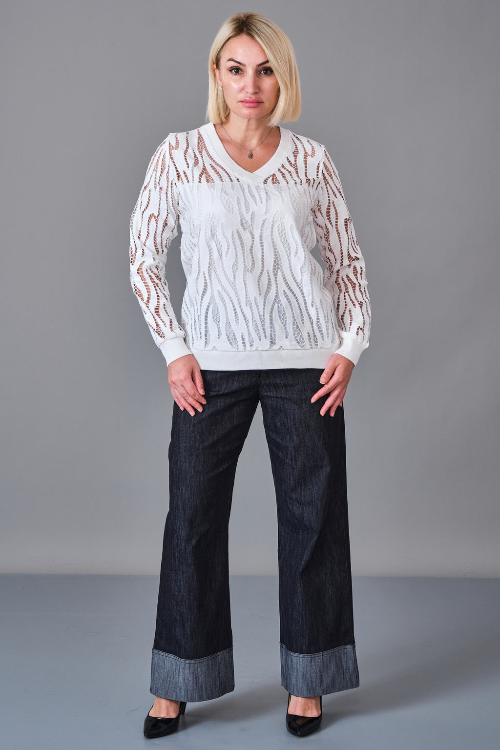 Vedi - Regular Size Blouse (VED27K8067) - 8690200244452