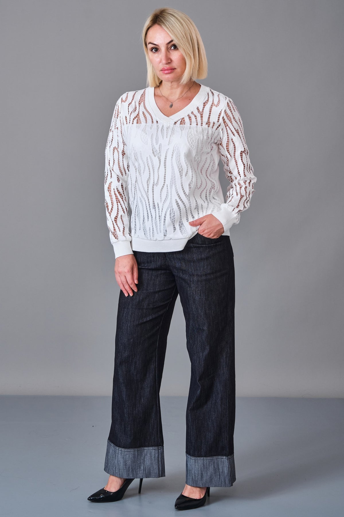Vedi - Regular Size Blouse (VED27K8067) - 8690200244452