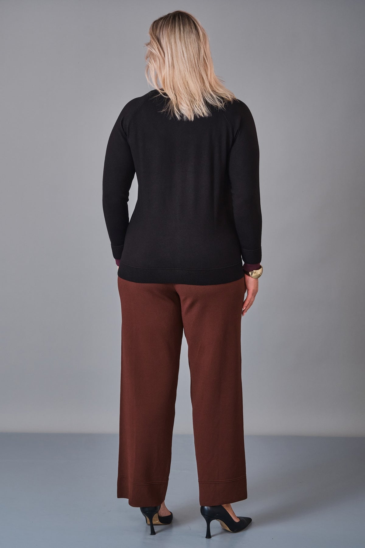 Xlife - Plus Size Knitwear (XLF27K8017) - 8690200244544