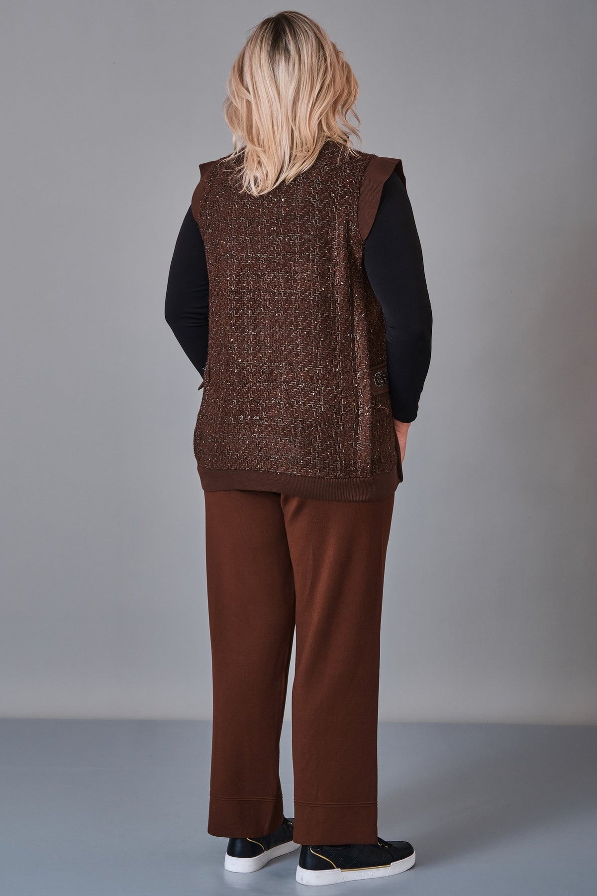 Xlife - Plus Size Waistcoat (XLF27K8603) - 8690200244643