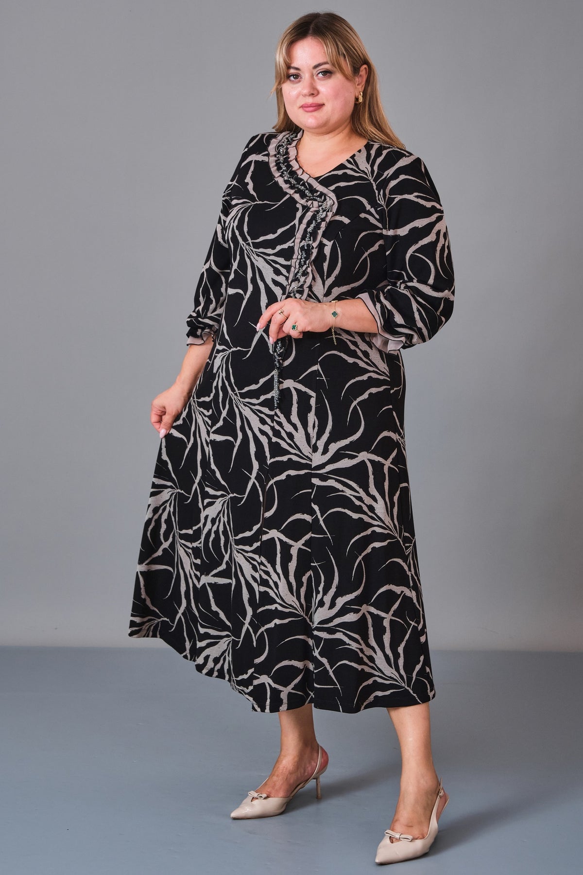 Gumanize - Plus Size Dress (GMZ2026-422-7903) - 8690200244865