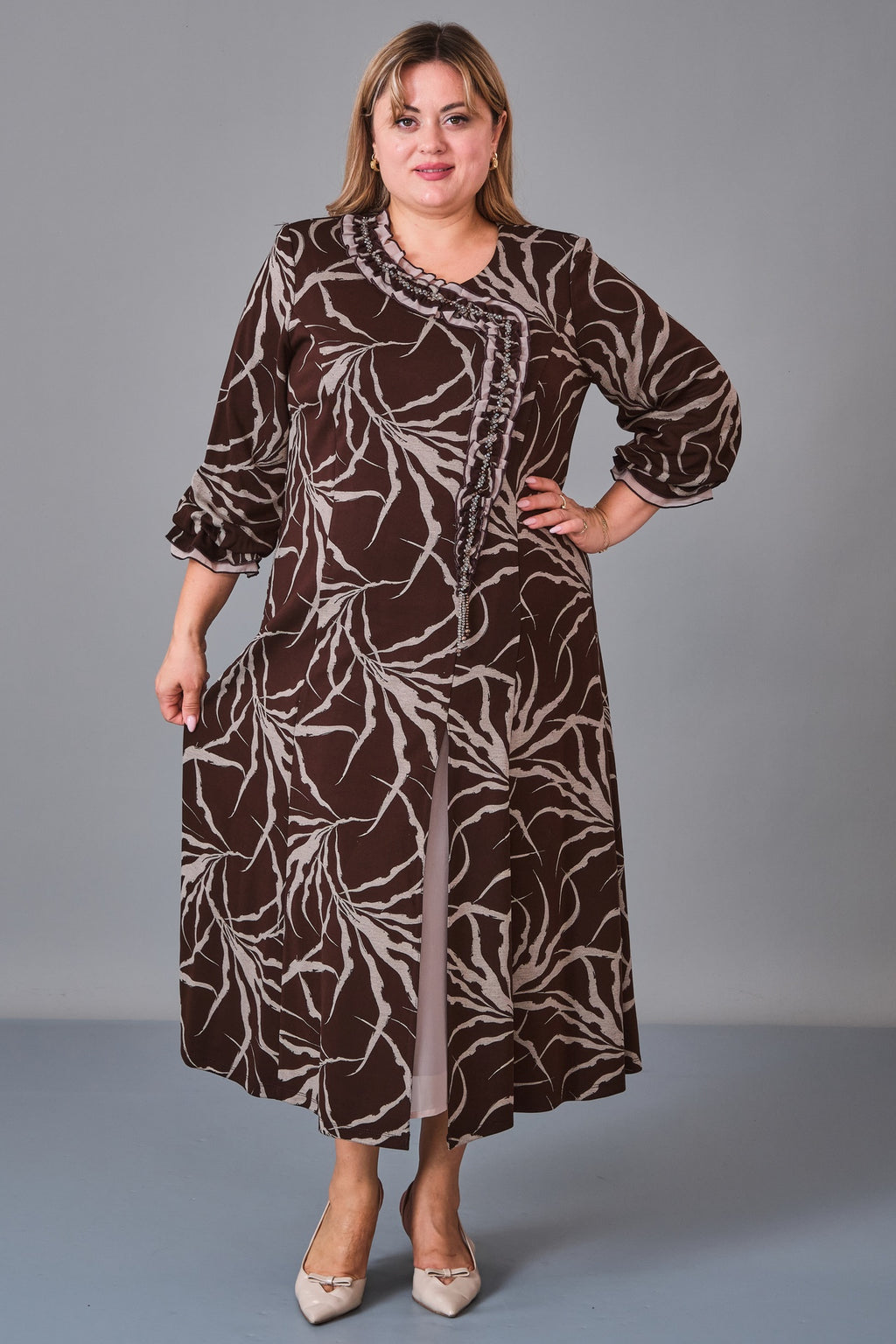 Gumanize - Plus Size Dress (GMZ2026-422-7903) - 8690200244872