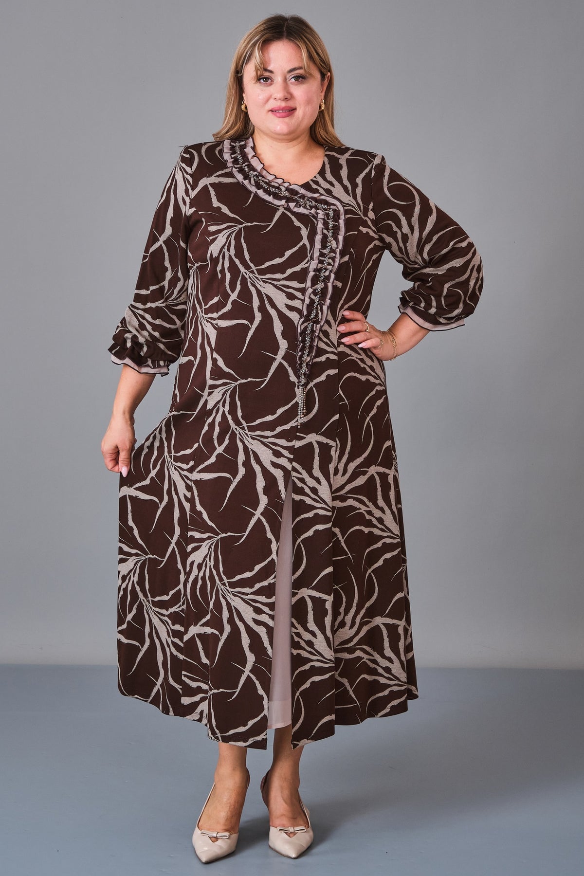 Gumanize - Plus Size Dress (GMZ2026-422-7903) - 8690200244872