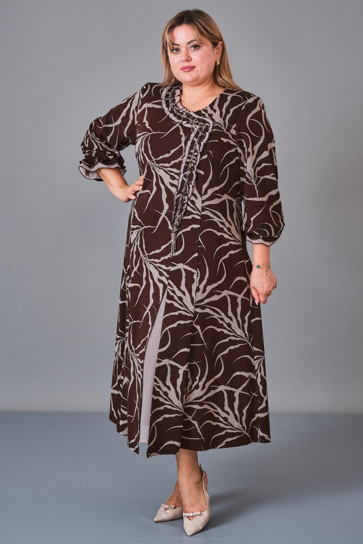 Gumanize - Plus Size Dress (GMZ2026-422-7903) - 8690200244872