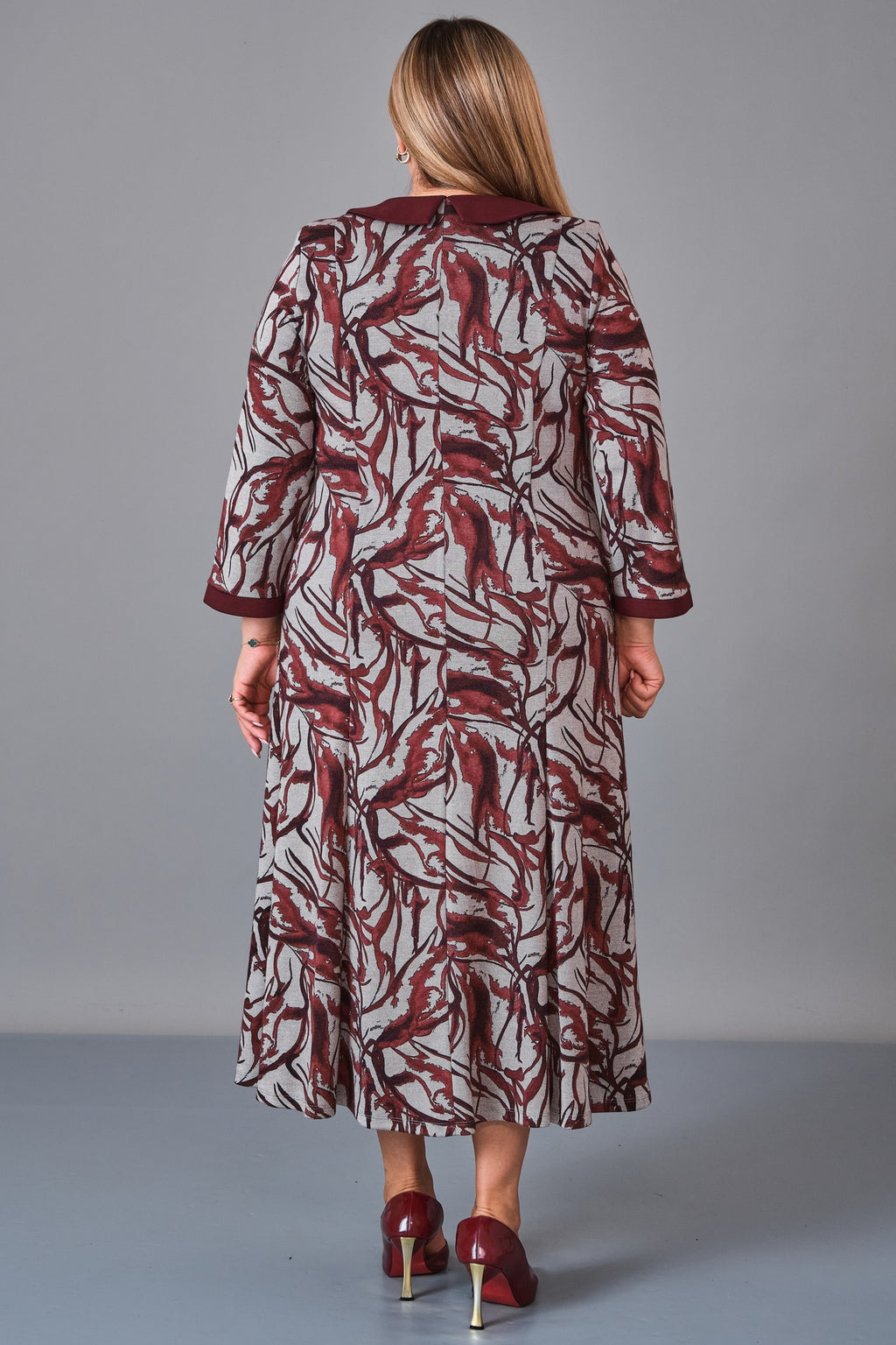 Gumanize - Plus Size Dress (GMZ2026-438-7318) - 8690200244896
