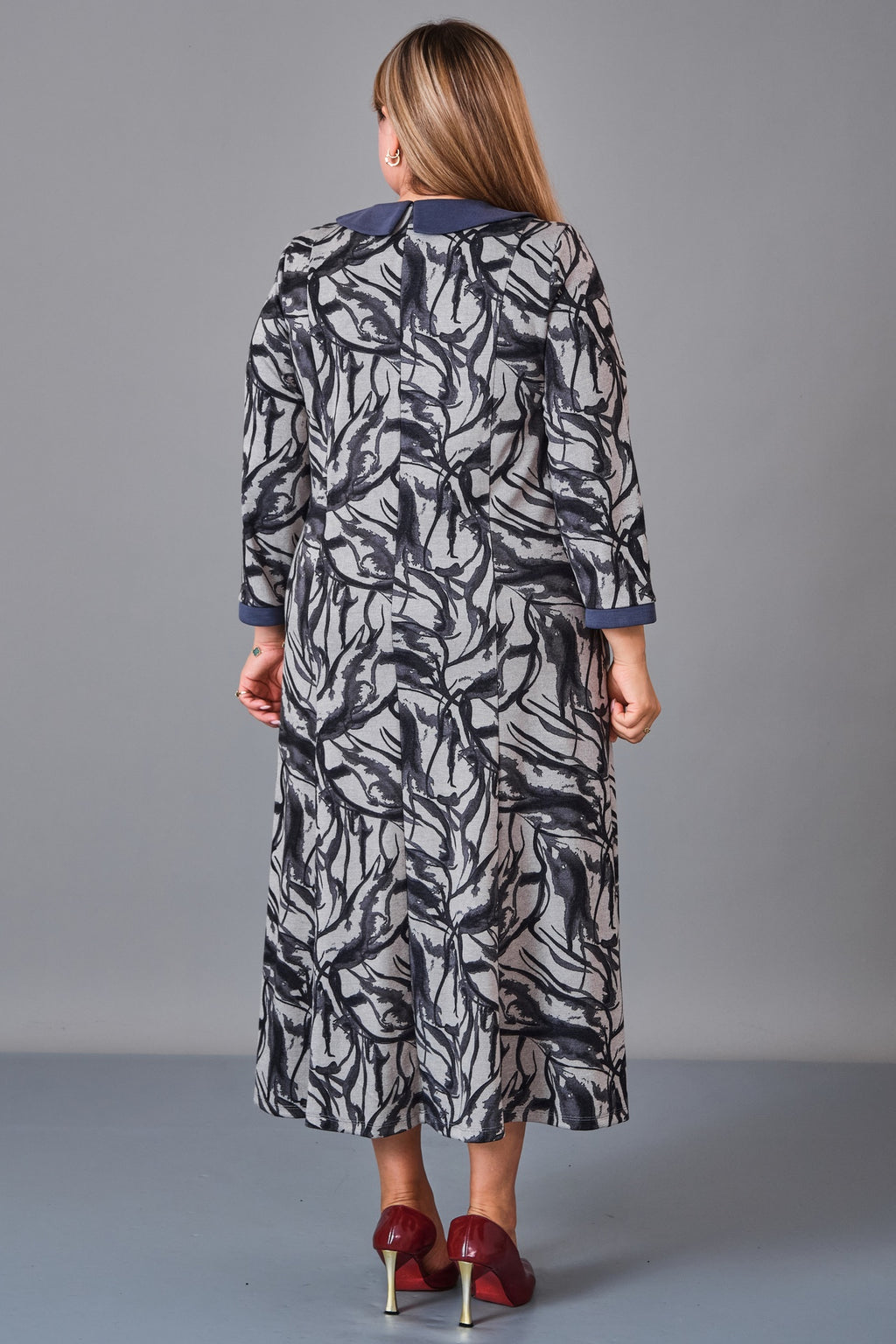 Gumanize - Plus Size Dress (GMZ2026-438-7318) - 8690200244902