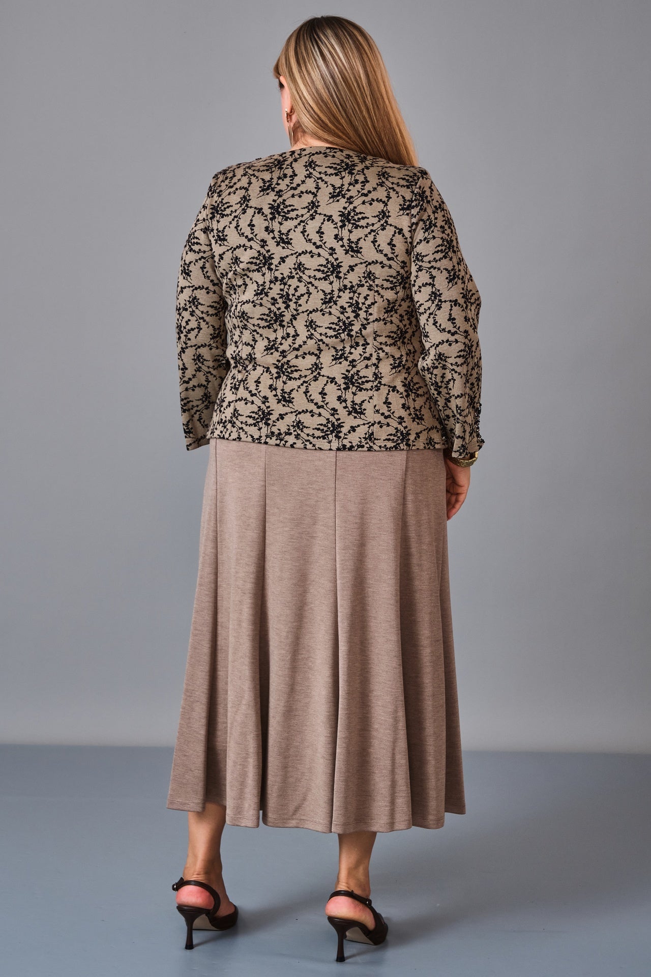 Gumanize - Plus Size Dress (GMZ2026-58-7953) - 8690200244964