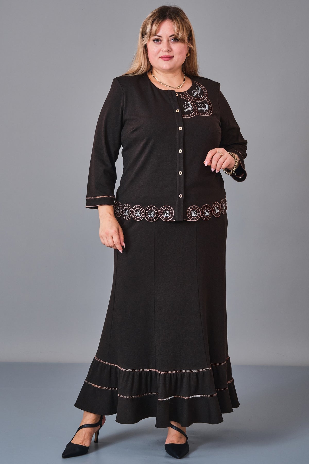 Gumanize - Plus Size Suit (GMZTK761-5054)
