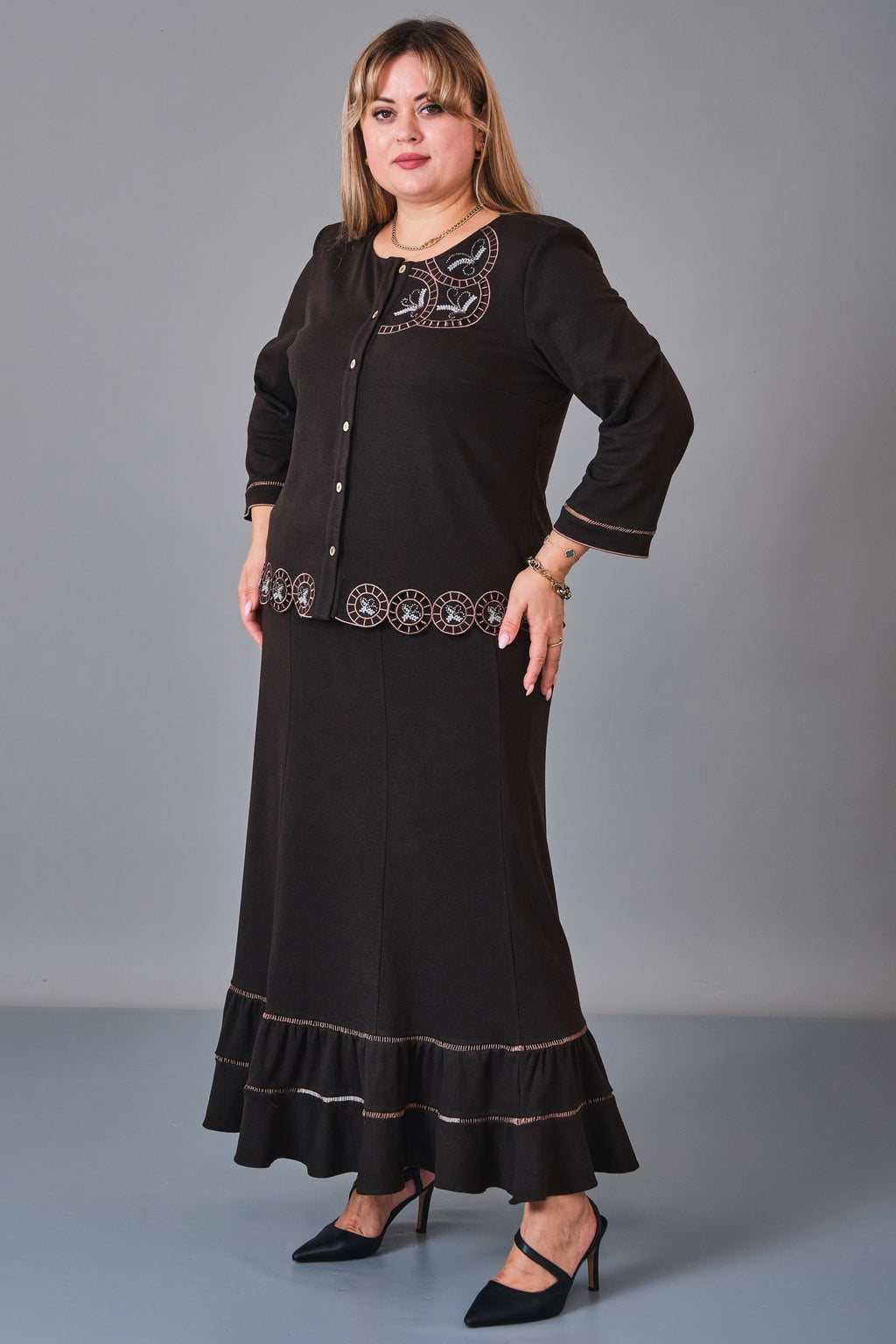 Gumanize - Plus Size Suit (GMZTK761-5054)