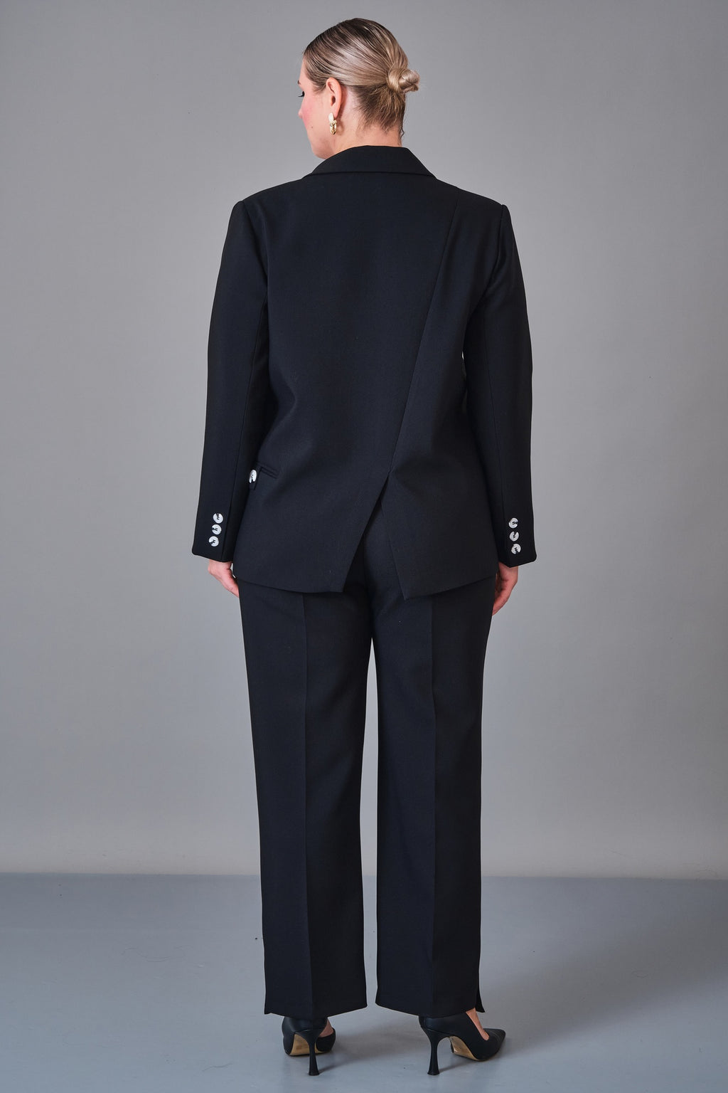 Salkim - Plus Size Suit (SAL27K66923BB) - 8690200245053