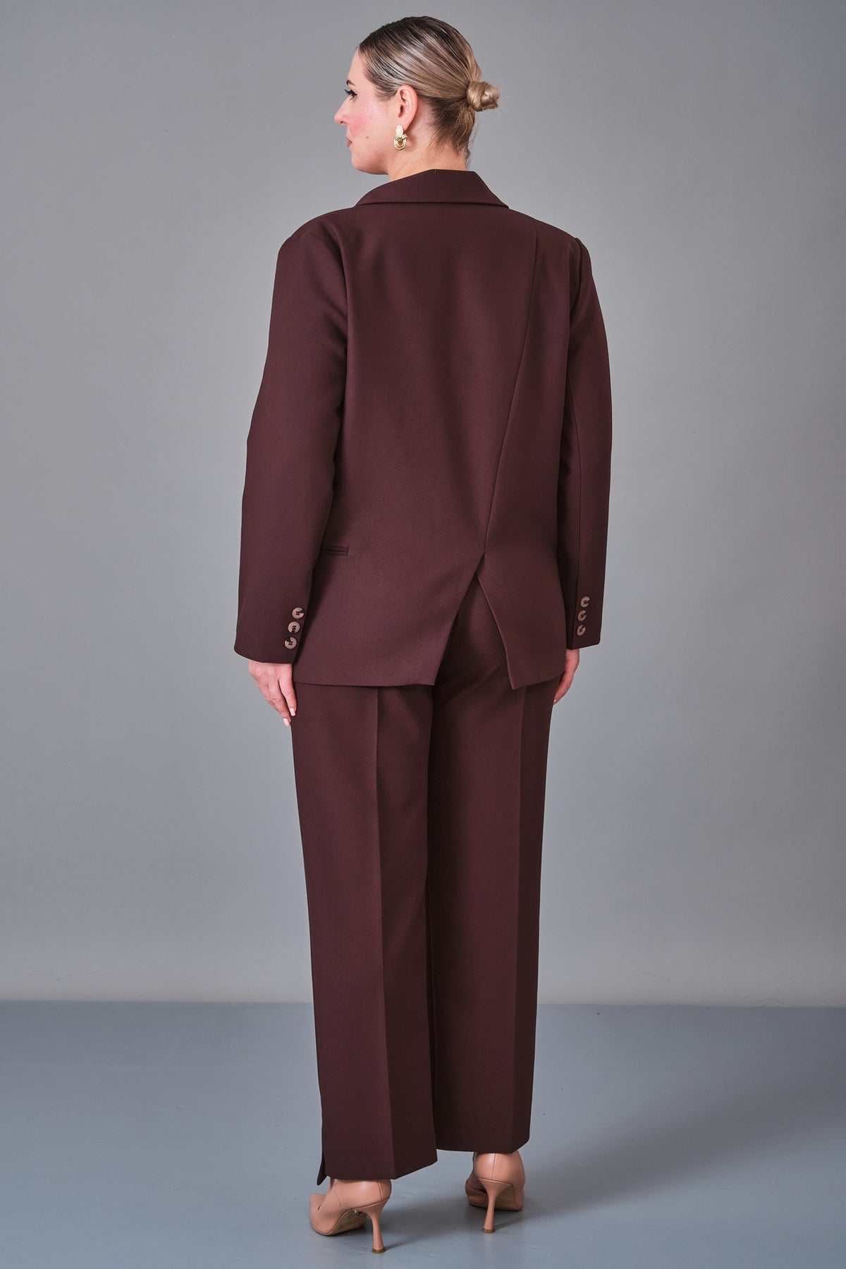 Salkim - Plus Size Suit (SAL27K66923BB) - 8690200245077