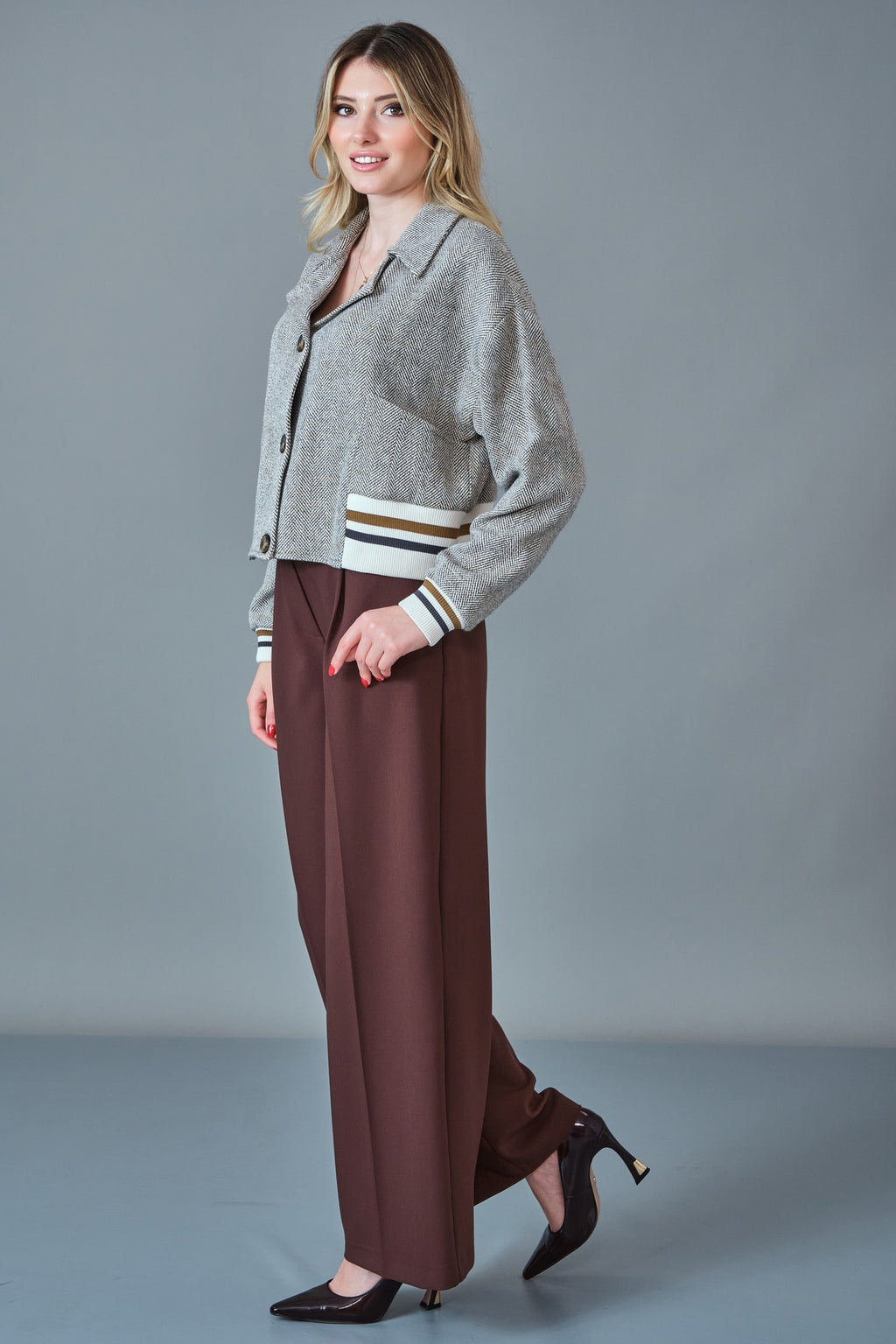 Diagonal - Regular Size Jacket (DGN27K90606)