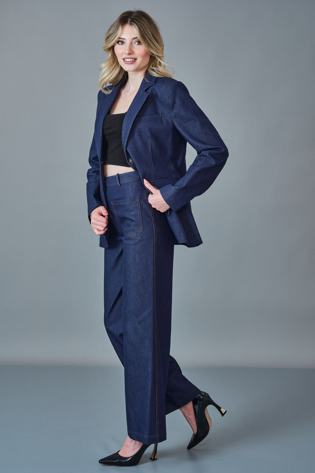 Diagonal - Regular Size Trousers (DGN27K90221)