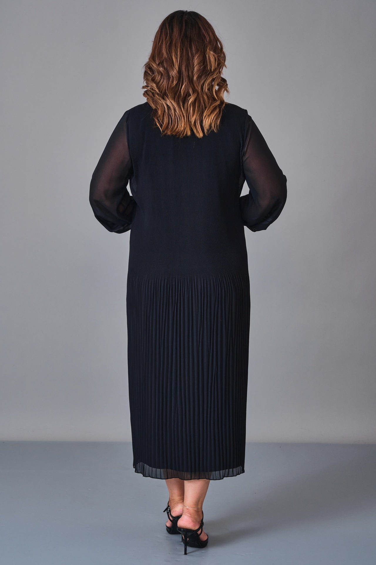 Ksas - Plus Size Dress (KSS27K32421) - 8690200245473