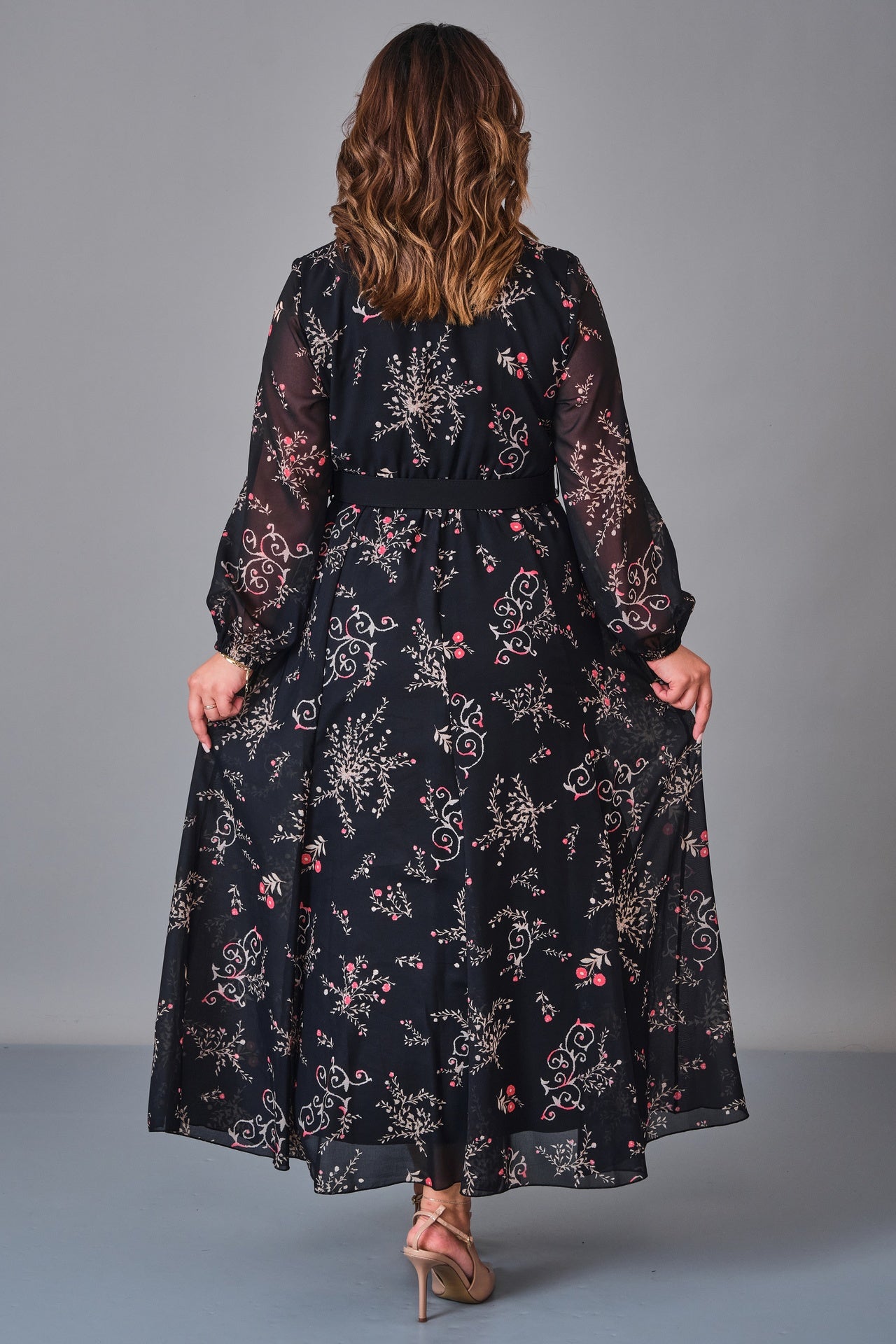 Ksas - Plus Size Dress (KSS27K32424) - 8690200245503