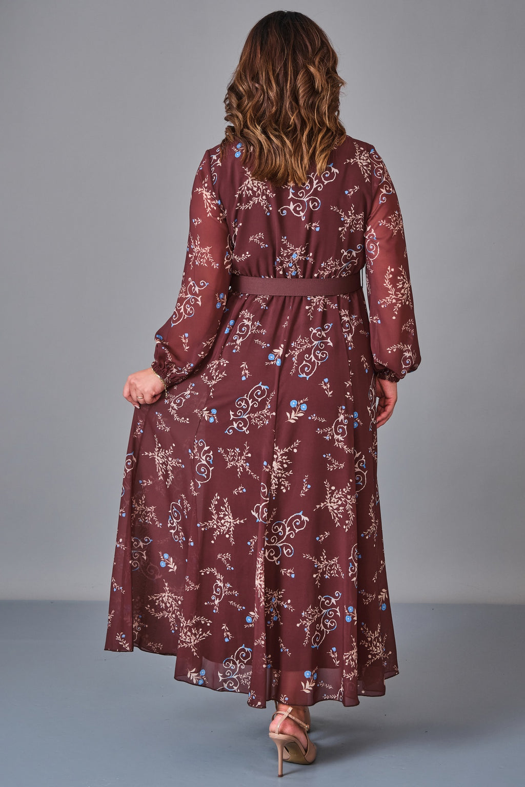 Ksas - Plus Size Dress (KSS27K32424) - 8690200245527