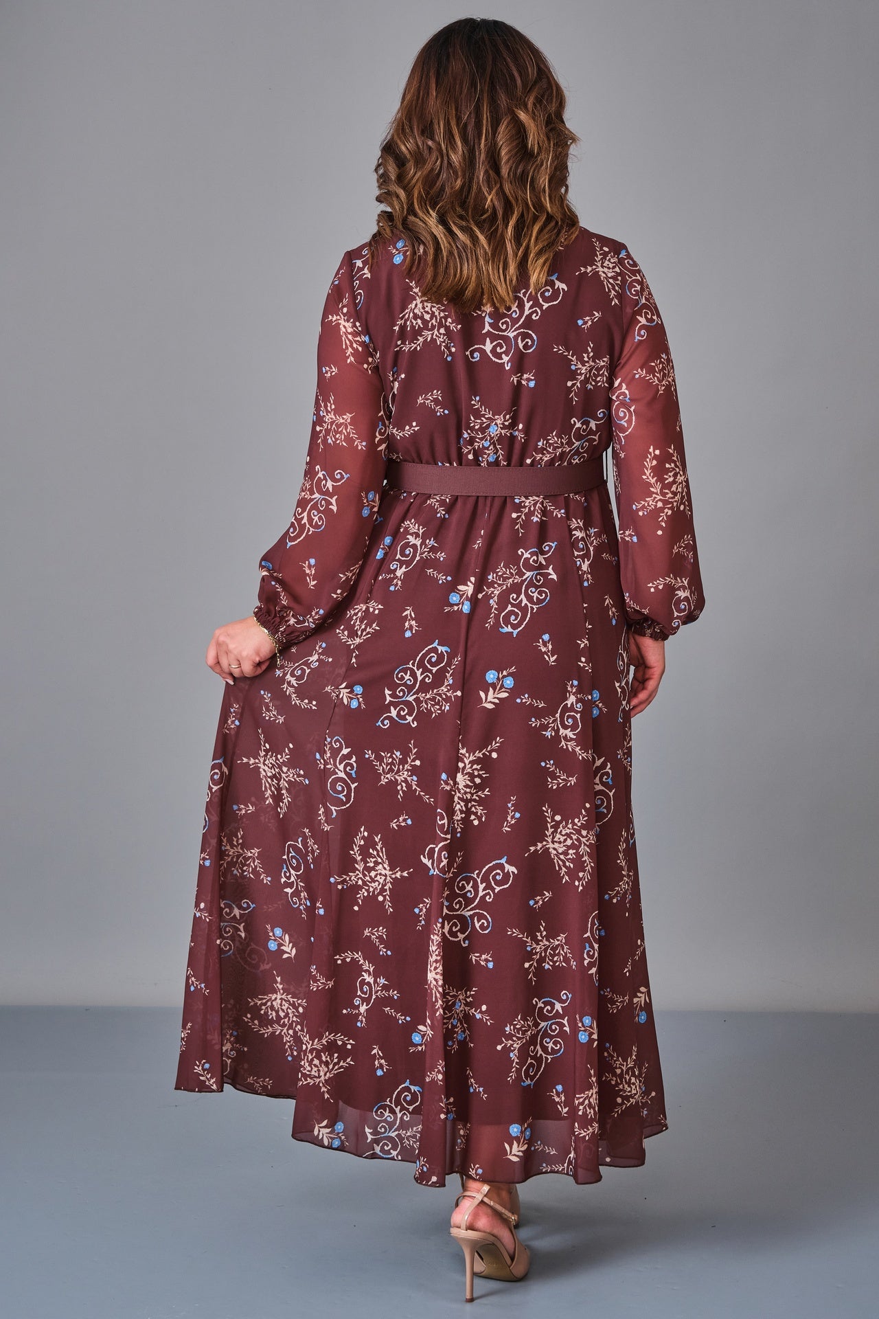 Ksas - Plus Size Dress (KSS27K32424) - 8690200245527