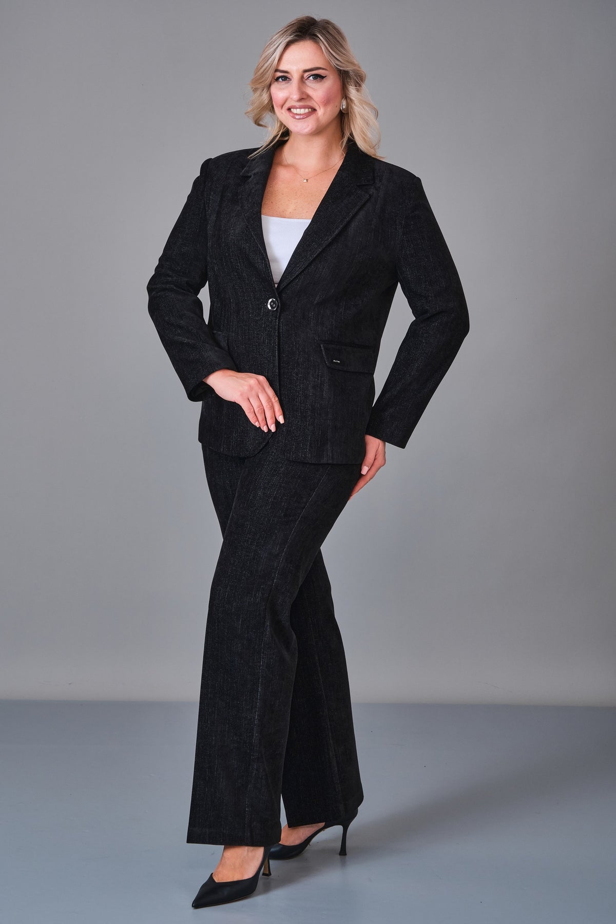 Elitline - Plus Size Suit (ELT27K7-62-4088) - 8690200245534