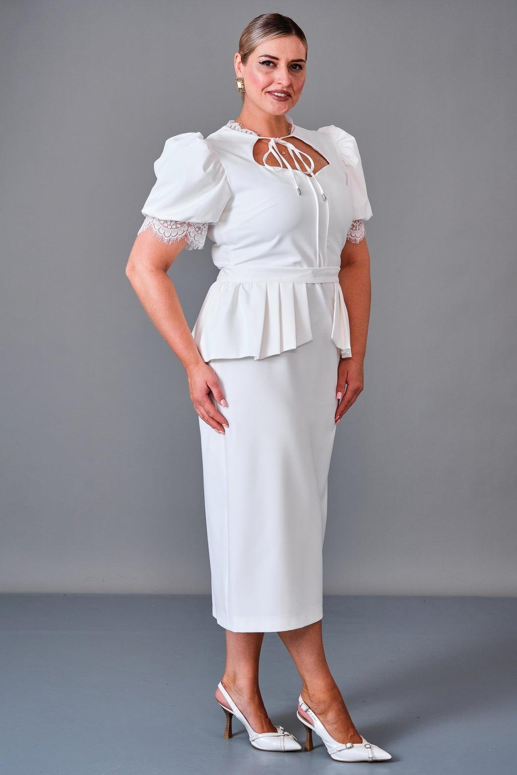 Kedma - Plus Size Dress (KDM27K8-98440X) - 8690200245930