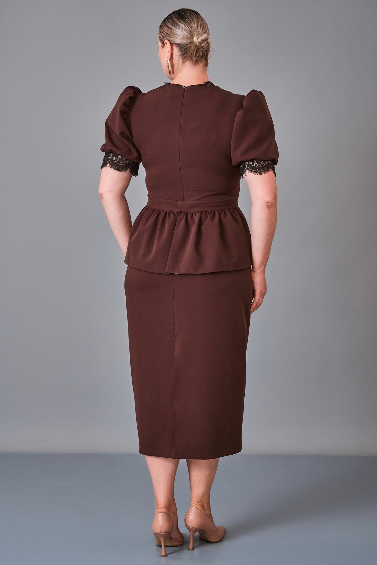 Kedma - Plus Size Dress (KDM27K8-98440X) - 8690200245947
