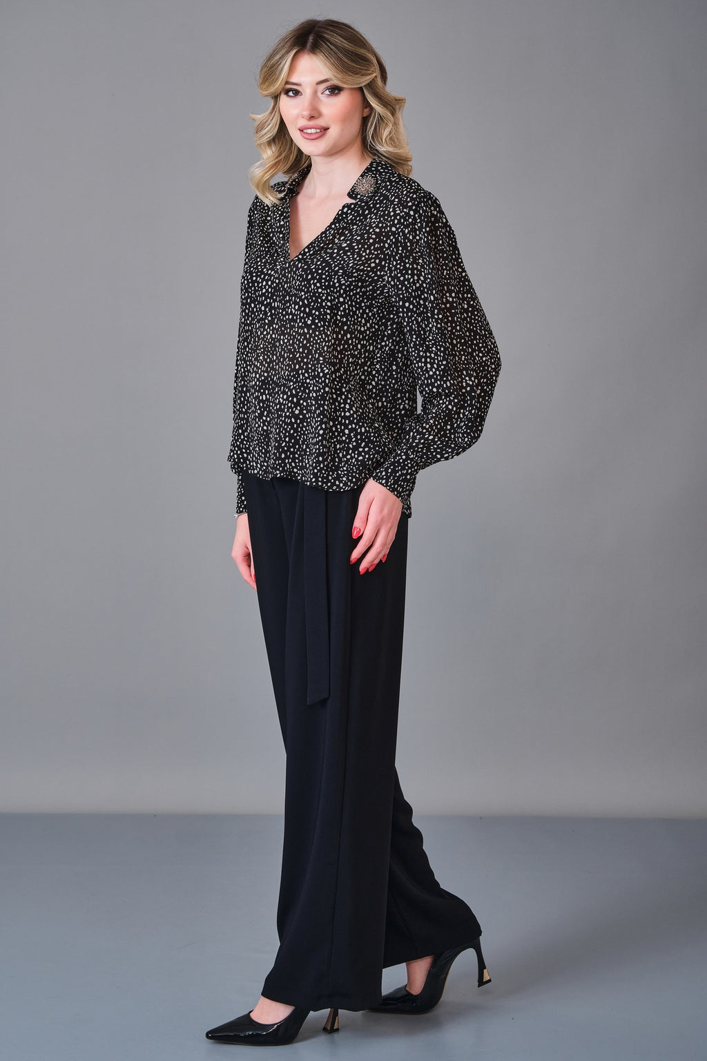 Qm - Regular Size Blouse (QM.K27.BL.QB224) - 8690200246074