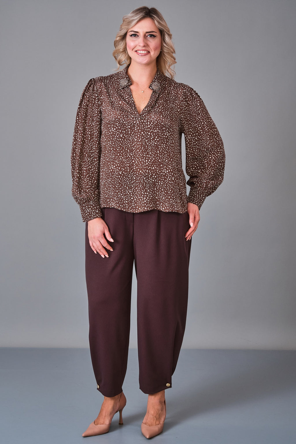 Qm - Regular Size Blouse (QM.K27.BL.QB224) - 8690200246098