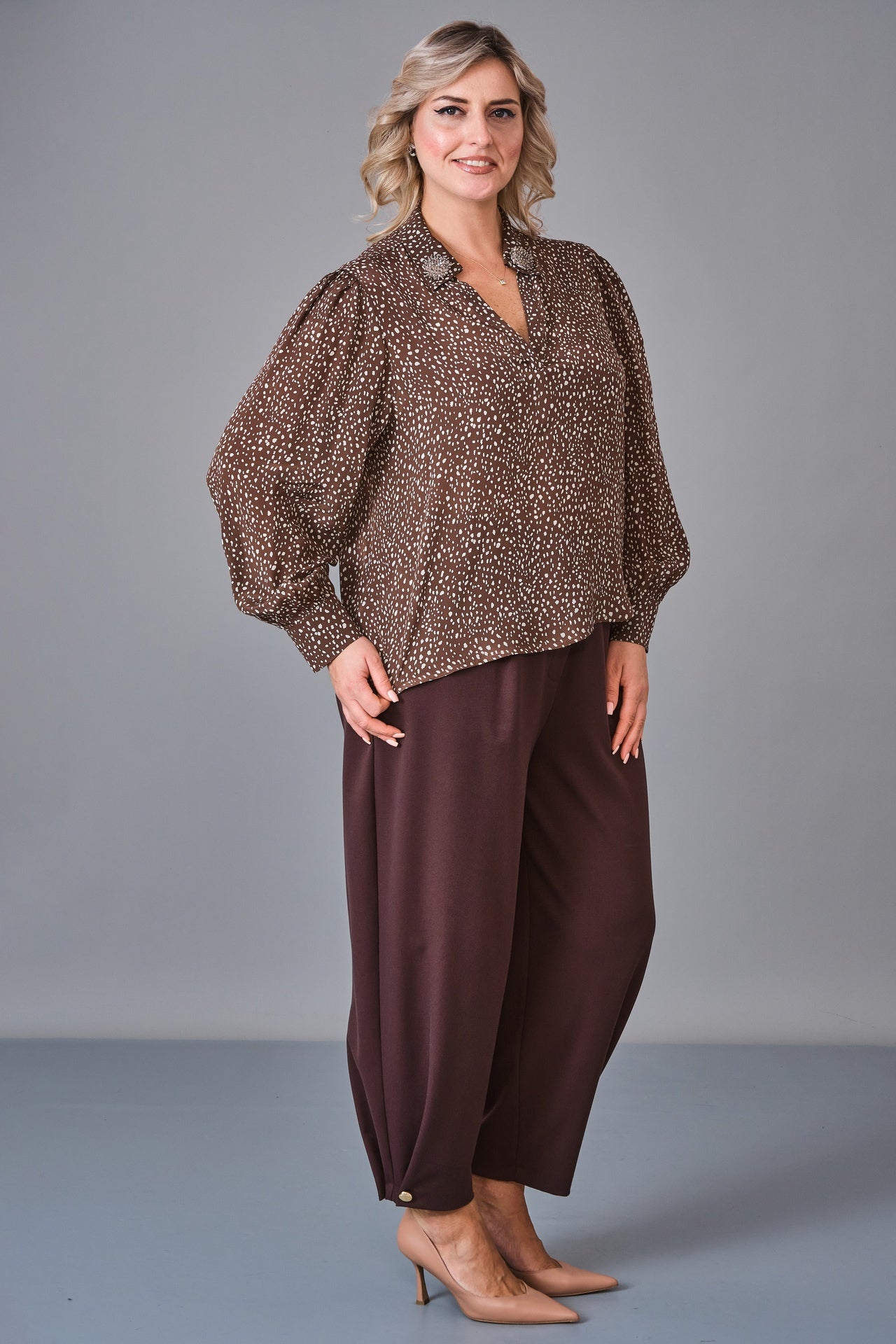 Qm - Regular Size Blouse (QM.K27.BL.QB224) - 8690200246098