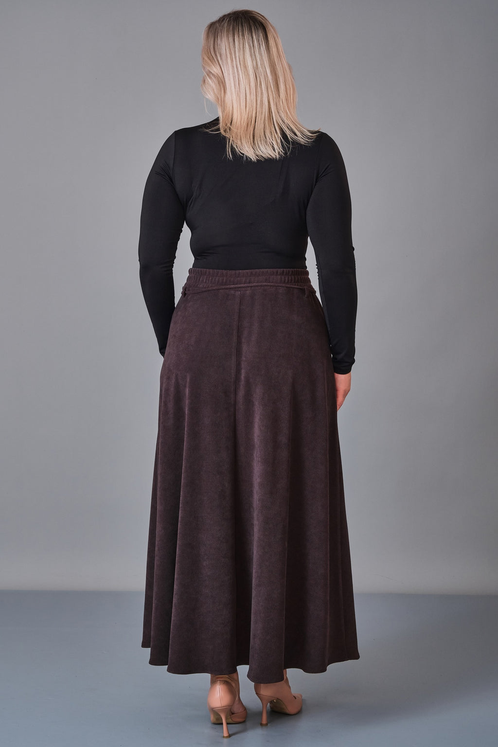 Elitline - Plus Size Skirt (ELT27K2-04-4024) - 8690200246203