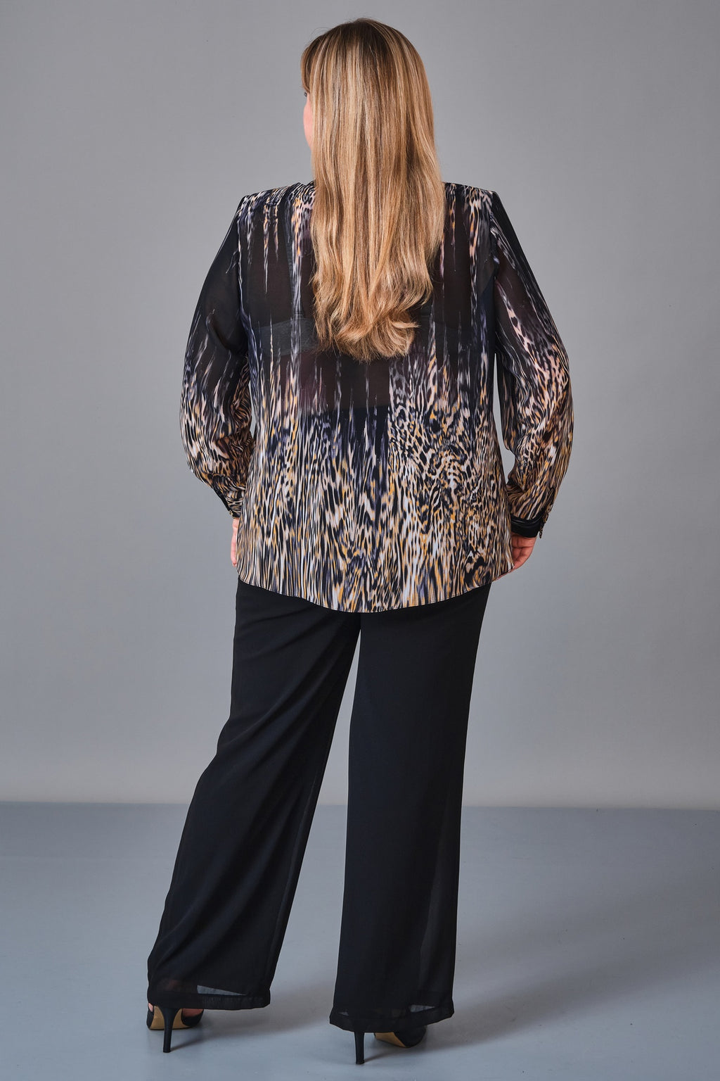 Kifayet - Extended Plus Size Shirt (KFT27K23505EMP)