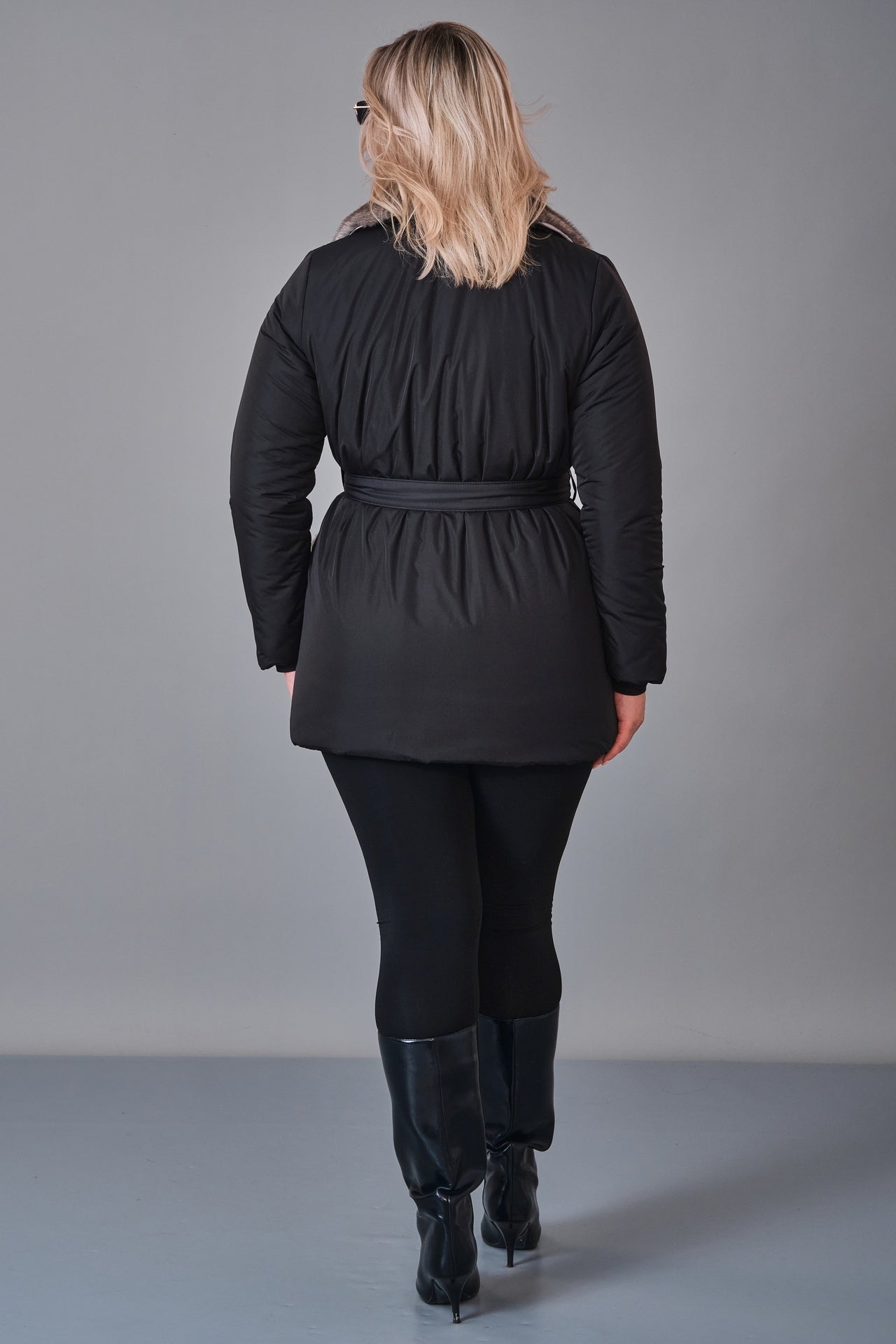 To-See - Plus Size Coat (VVL27K240033XL) - 8690200246371