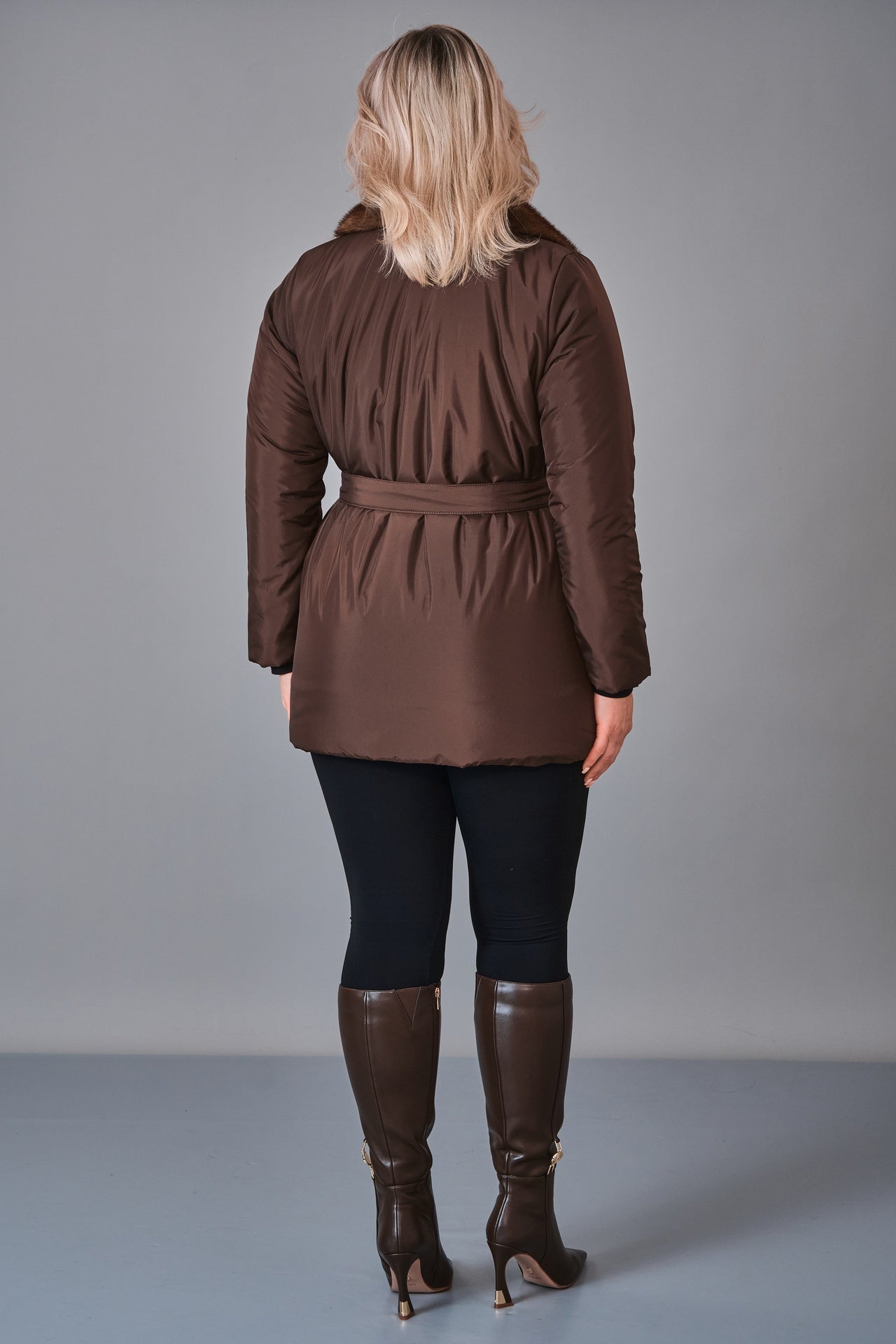 To-See - Plus Size Coat (VVL27K240033XL) - 8690200246388