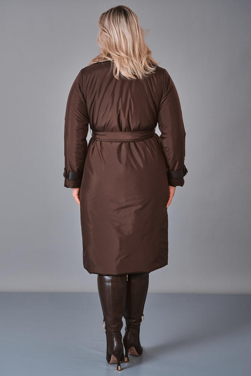 To-See - Plus Size Coat (VVL27K4573XL) - 8690200246395