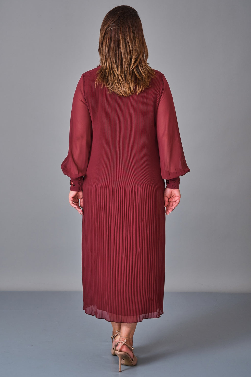 Ksas - Plus Size Dress (KSS27K32421) - 8690200246531