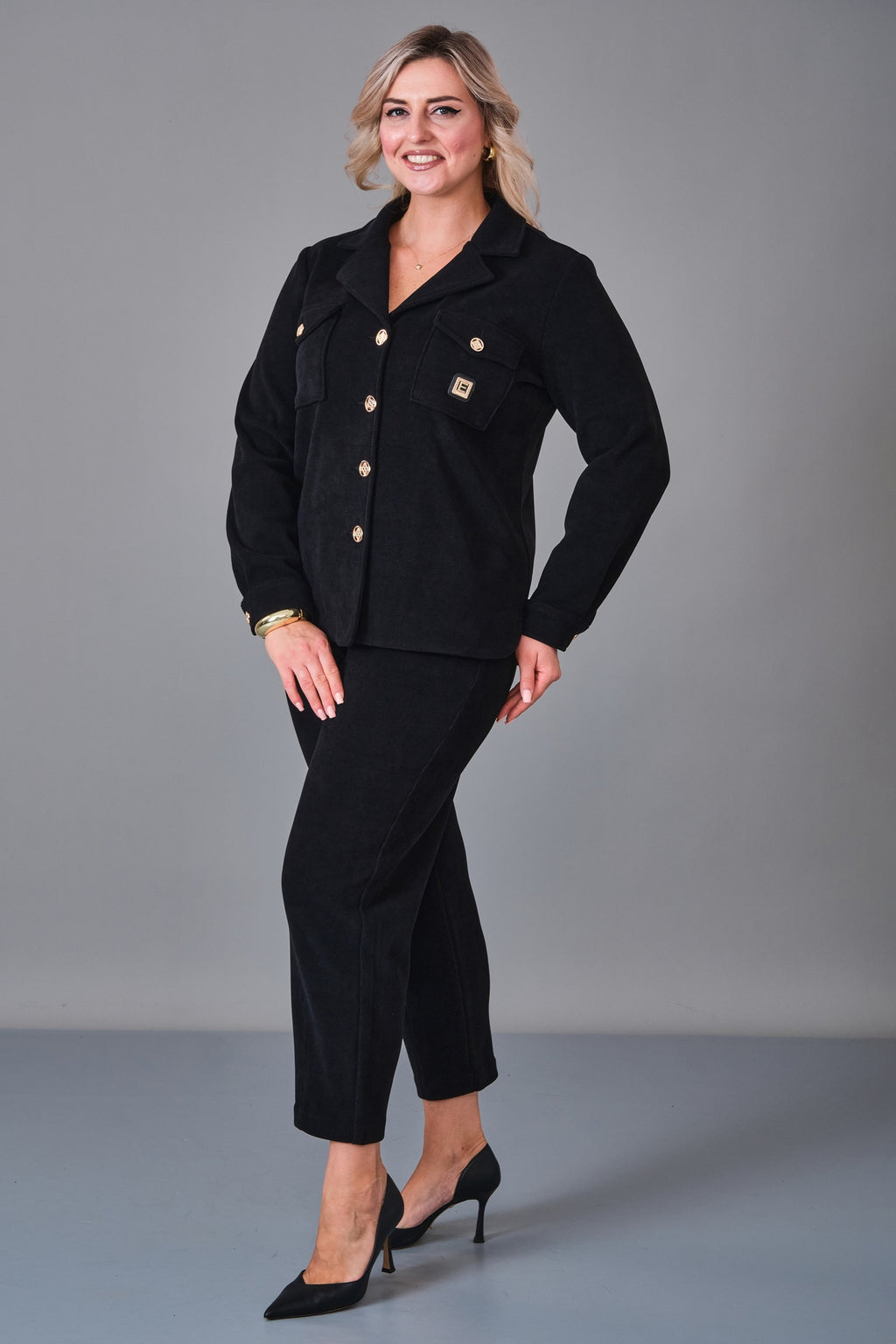 Elitline - Plus Size Suit (ELT27K7-15-4086) - 8690200246623