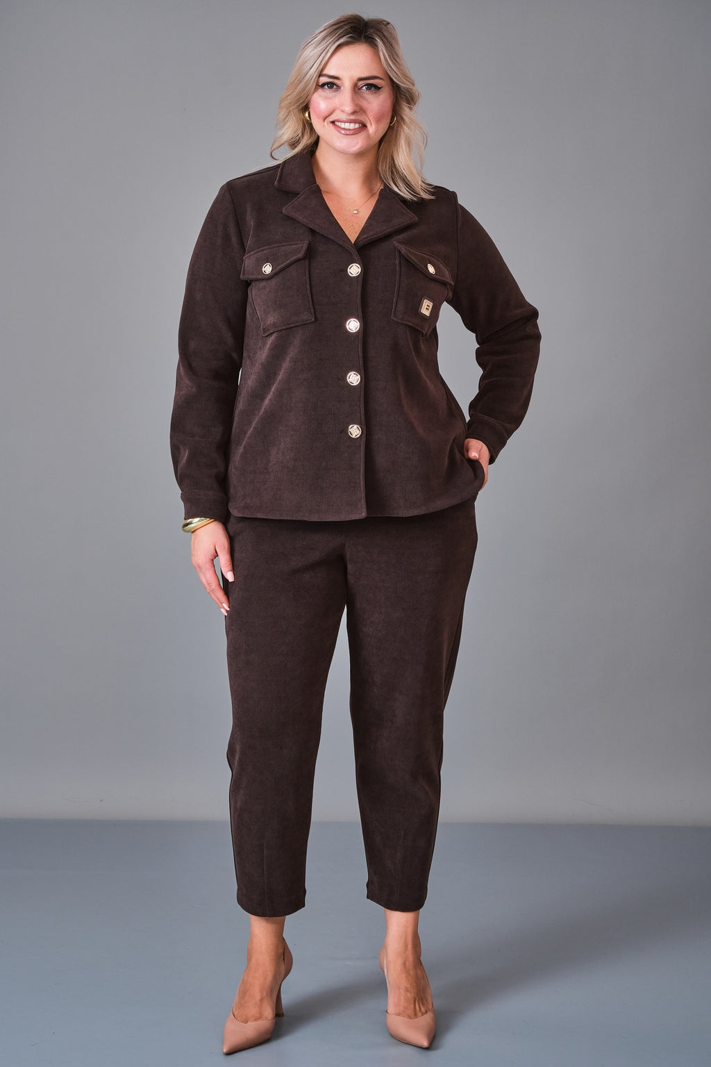 Elitline - Plus Size Suit (ELT27K7-15-4086) - 8690200246630
