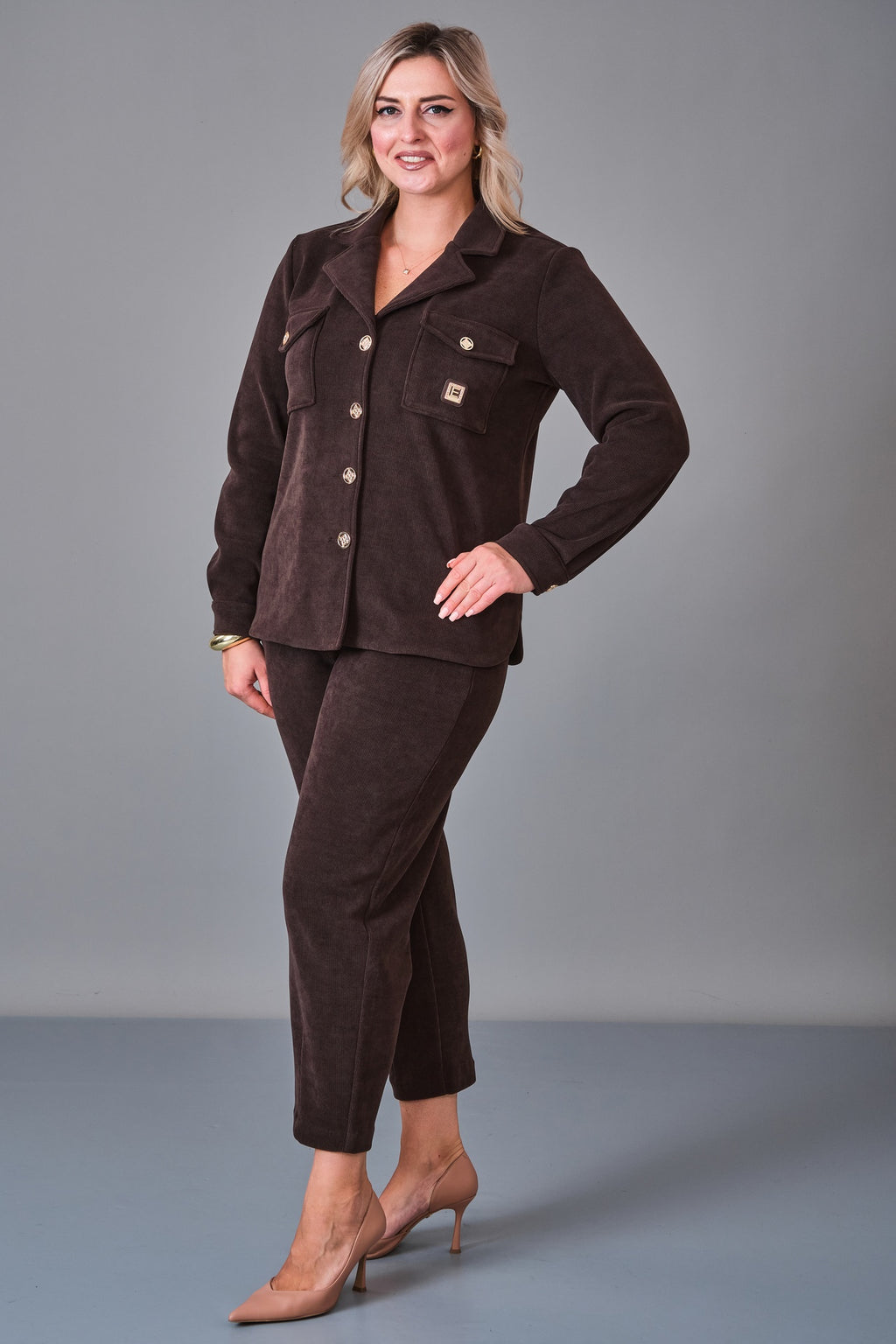 Elitline - Plus Size Suit (ELT27K7-15-4086) - 8690200246630