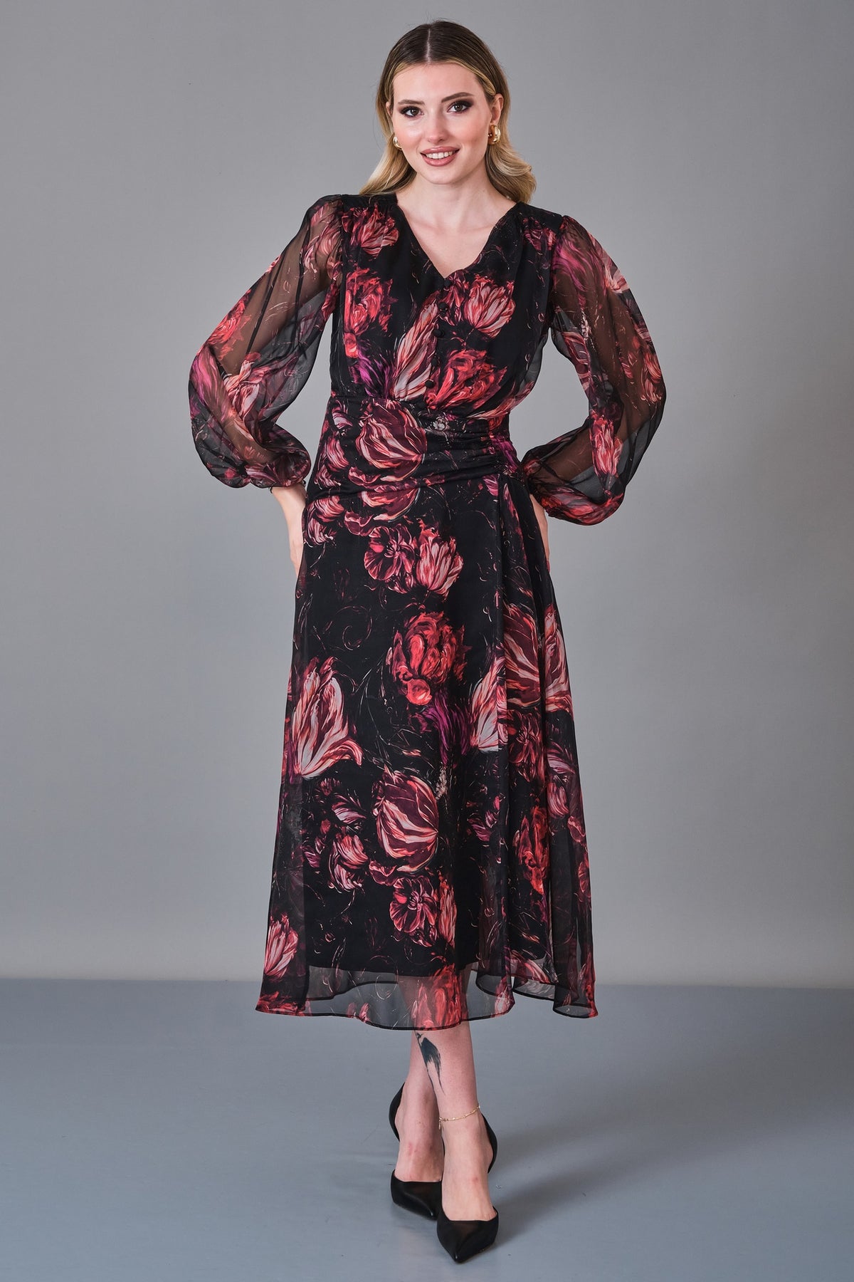 Fever - Regular Size Dress (FVR27K16015) - 8690200246760