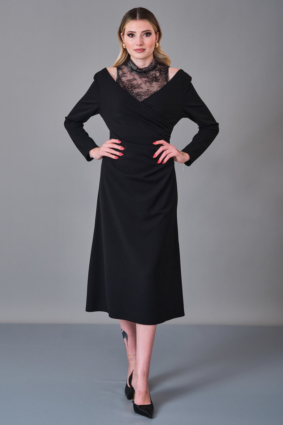 Fever - Regular Size Dress (FVR27K16043) - 8690200246777