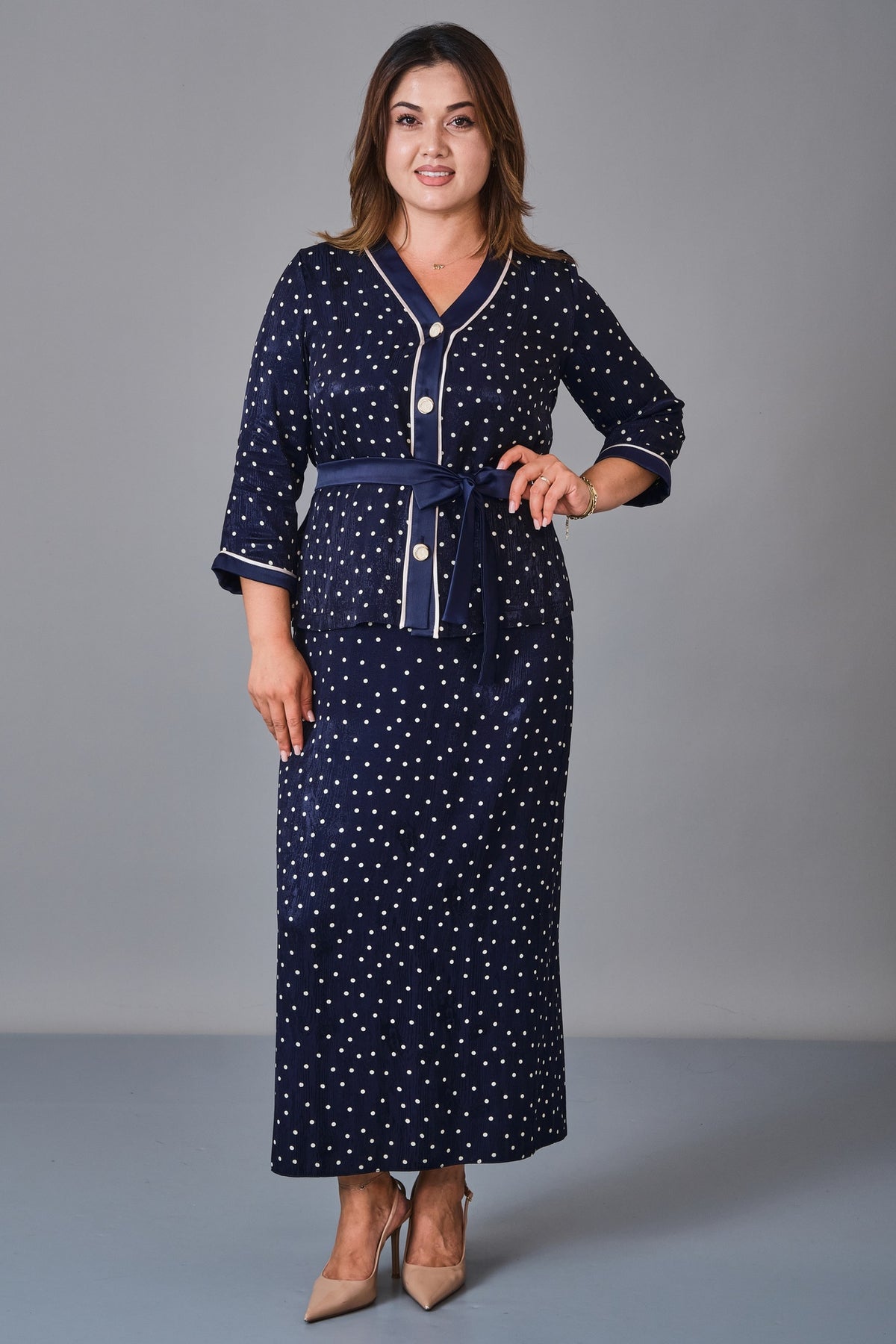 Dress Port - Plus Size Suit (DSP27K3619)